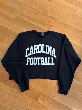 Carolina Football cropped sweatshirt crewneck